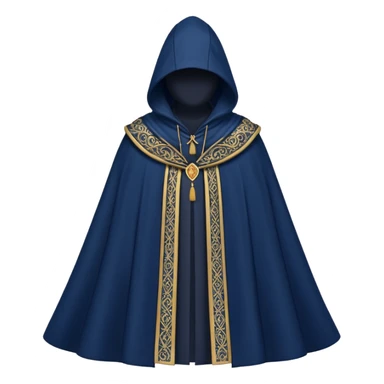 Zauberer reiseumhang von hinten sticker