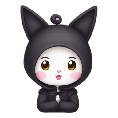 Kuromi Sanrio sticker