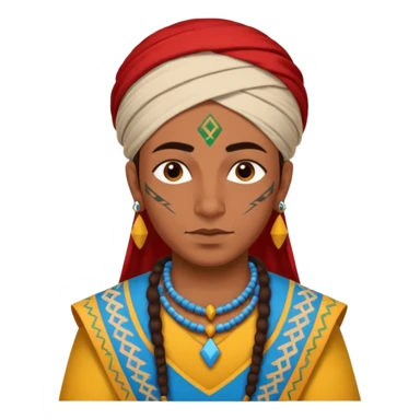 Emoji morrocan amazigh sticker
