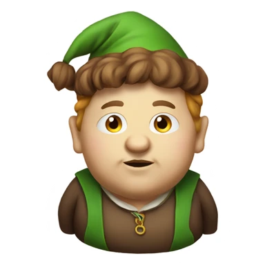 Lutin obese  sticker
