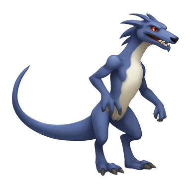 Lombax-Sergal-Vernid-Fakemon full body sticker