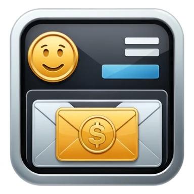 payment method flat style sticker