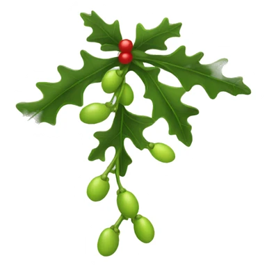 mistletoe  sticker