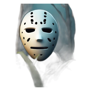 dead by daylight in a bush sticker