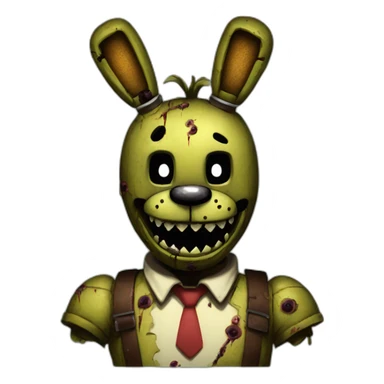 springtrap five night at freedy's sticker