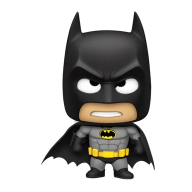 batman soutando teia sticker