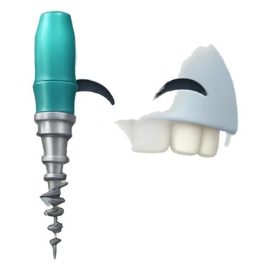 Dentists drill sticker