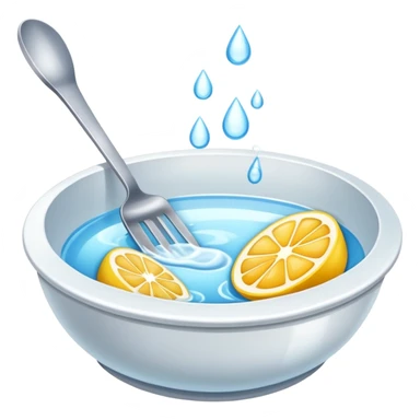 Un lavaplatos, limpio y reluciente donde se vea que las cucharas, los vasos y los platos están totalmente limpios sticker