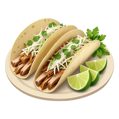 Kalua pork tacos  sticker