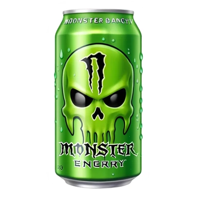 Monster energy drink sticker