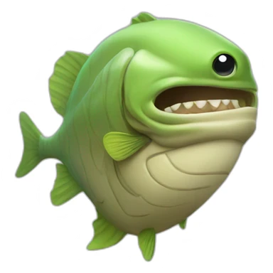 muscle fishman sticker