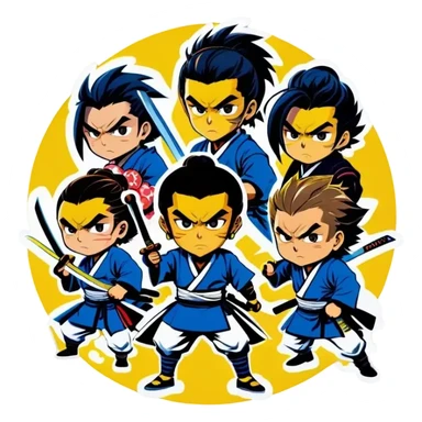 Demon slayer sticker