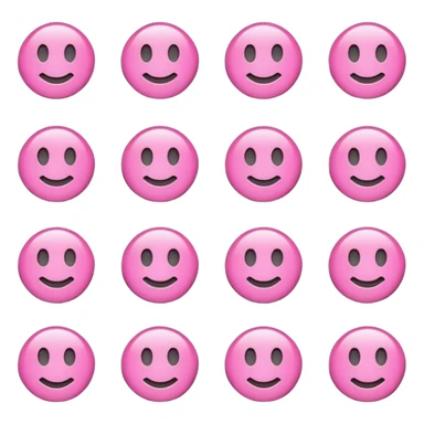 cute pink buttons sticker