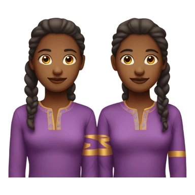 Gemini twins sticker