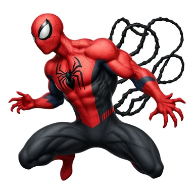 Venom-Spider-Man-fusion (full body) sticker