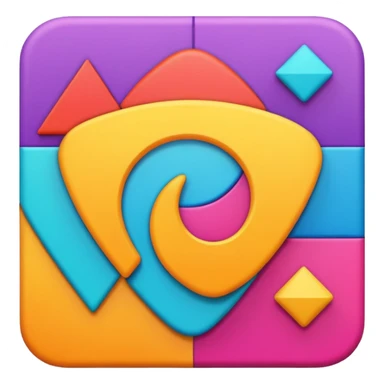 A cool challenging icon sticker