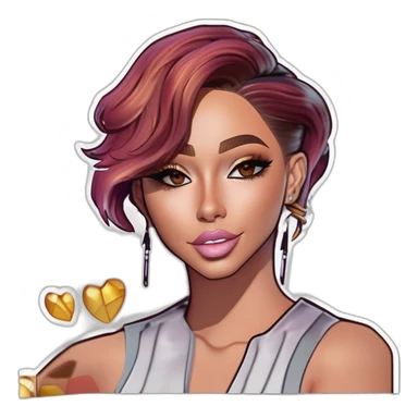 Toni topaz sticker