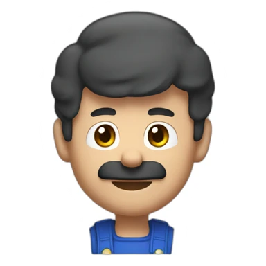 My litle friend mario sticker