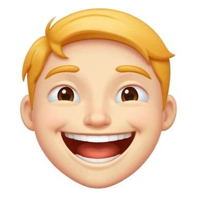 a person giggling  sticker