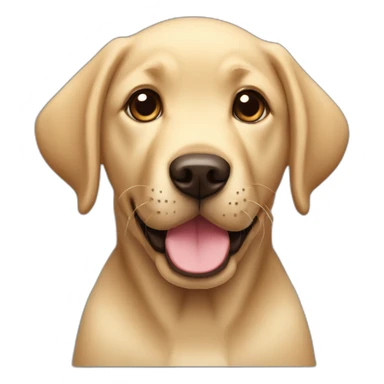 Labrador Retriever puppy sticker