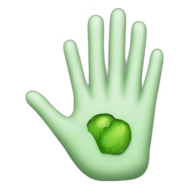 mano apuntandote sticker