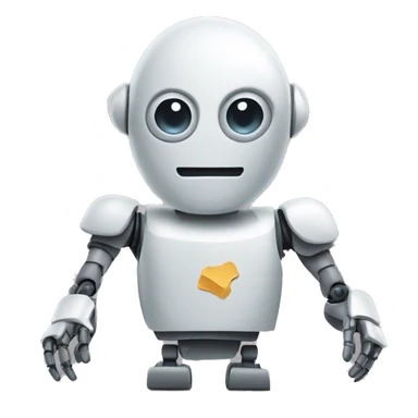 Robot sticking plaster sticker