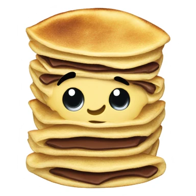 Crêpe Nutella sticker