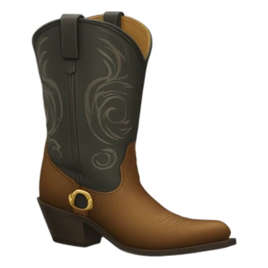 Santiag boots sticker