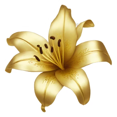 gilded lily sticker