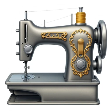 sewing machine sticker