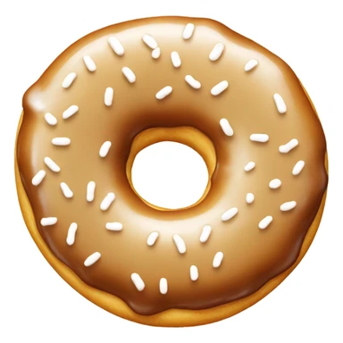 Glazed donut sticker