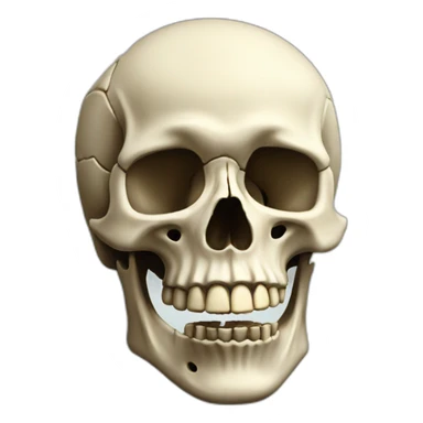 The bones are their money sticker