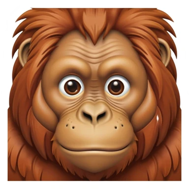 orangutan sticker