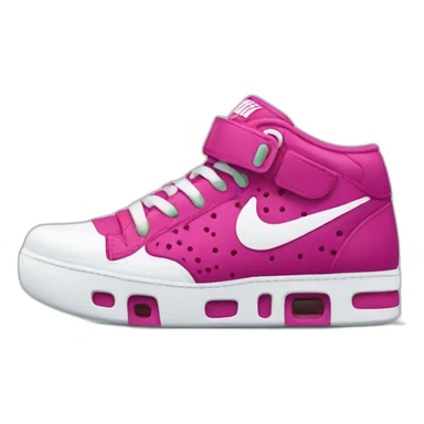 dices with nike sneakers sticker