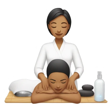 Spa wellness massage  sticker