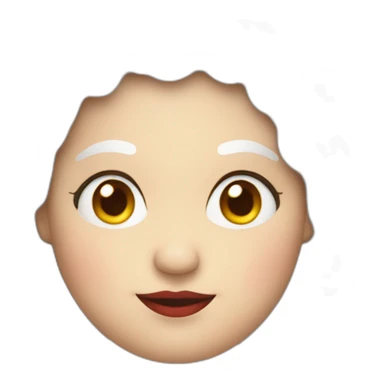 chubby mrs claus sticker