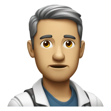 sad tech engineer who just lost their role after a re-tend with the client  sticker