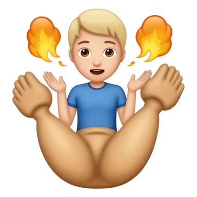 Someone farting sticker