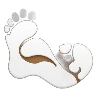 Maa laxmi footprint sticker