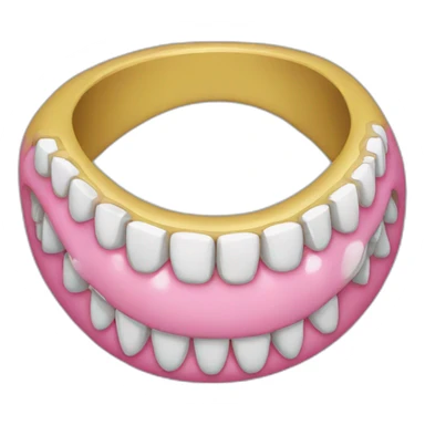 bague dentaire sticker
