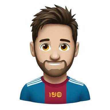 Messi emoji sticker