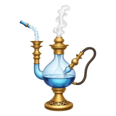 Pot  hookah sticker