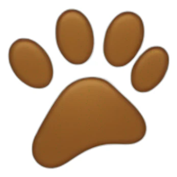 paw print sticker