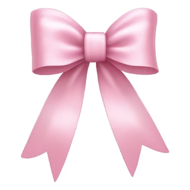 Pink bow sticker
