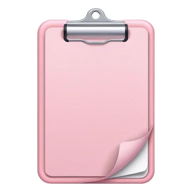 light pink notepad sticker