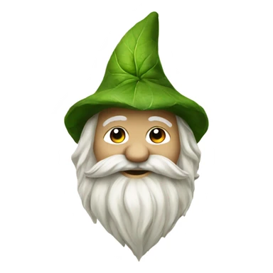 Weed leaf gnome sticker