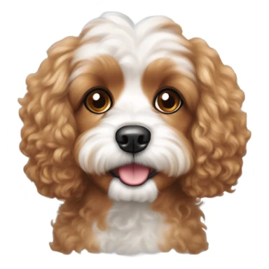 dog cavapoo sticker