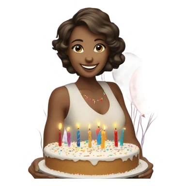 Girl turning 30 years old sticker