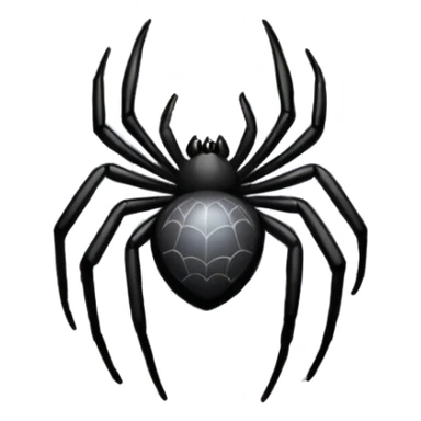 spider web nest sticker