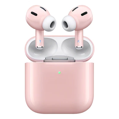 Airpods max light pink  sticker